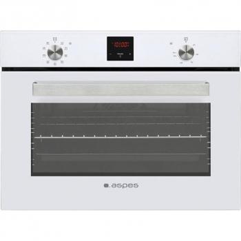 Aspes AHM9500DCB Horno Multifunción 50L Cristal Blanco 45cm Clase A
