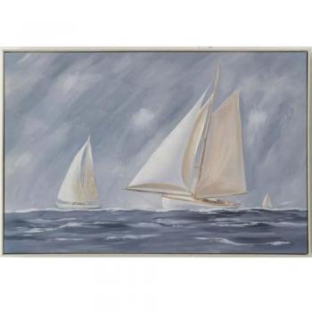 Cuadro Óleo Velero 120 x 80 cm en Poliestireno y Lienzo