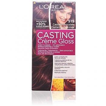 Casting Crème Gloss 515 Castaño Chocolate Sin Amoniaco de L'Oréal Paris - Tinte para Cabello