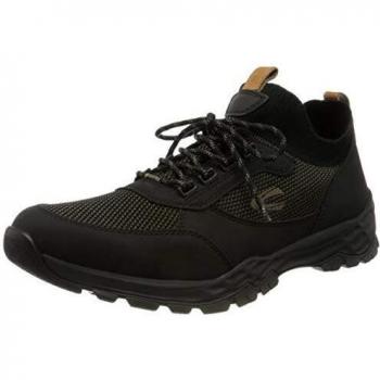 camel active Men's Hill GTX 12 Low-Top Sneakers, Black