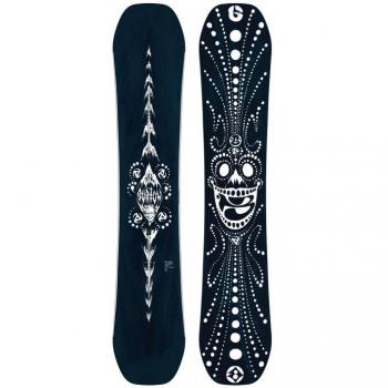 Tabla de Snowboard Burton Free Thinker 2024 Estampada Unisex Talla 157 Azul
