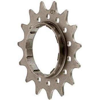 Piñón Reverse Components 15T de Velocidad Sencilla - Acero CrMo Plateado