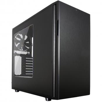Fractal Design Define R5 Blackout Edition ATX/micro-ATX/mini-ITX con tapa con ventana para PC, color negro