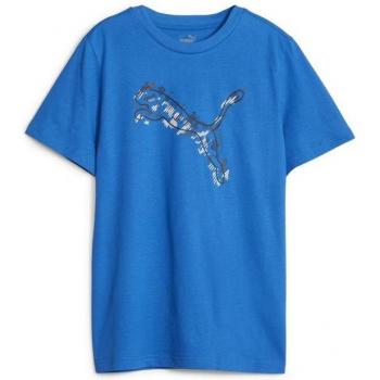 Camiseta de Manga Corta Infantil Puma Active Sports Graphic Azul