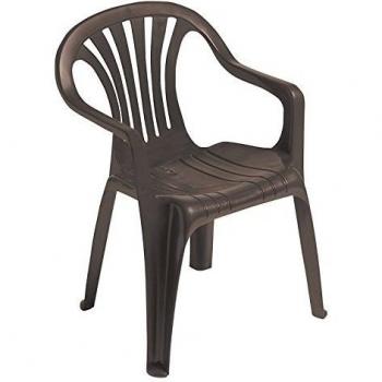 GARDENLIFE - Sillon Resina Bajo Wengue Gardenlife