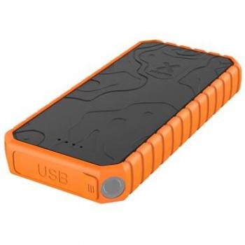 Xtorm XR202 Rugged Powerbank 20.000 mAh - Batería externa resistente, capacidad de 20.000 mAh, diseño robusto y duradero, puertos USB para carga rápida, compatible con dispositivos móviles y tablets