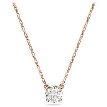 Swarovski Constella Rose Gold Plated Necklace with Cubic Zirconia and Crystals 5636710