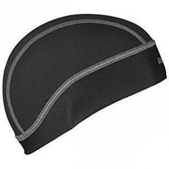 GripGrab UPF 50+ Lightweight UV-Protection Under Helmet Skull-Cap Summer Bicycle Hat Road MTB Gravel Bike Headwear, Negro, Talla única