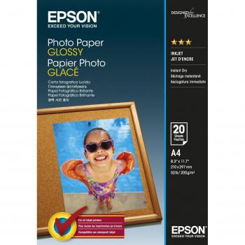 Epson Photo Paper Glossy A4 20 Hojas 200g/m²