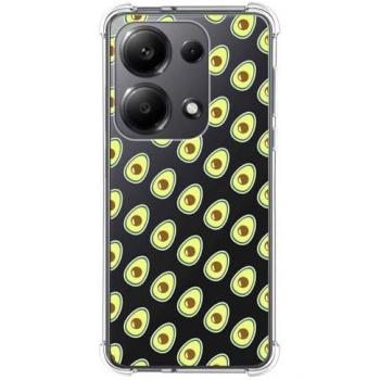 Funda Silicona Antigolpes Diseño Aguacate para Xiaomi Redmi Note 13 Pro 4G