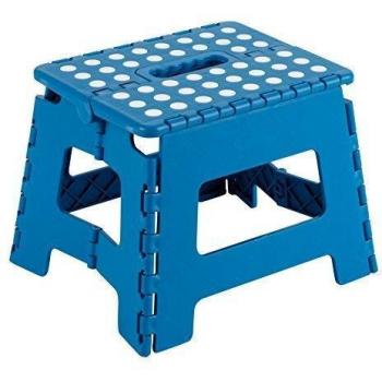 Arregui TB-021-A Taburete Plegable Infantil, taburete para niños, 21 cm de altura, azul