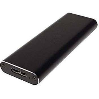 ICY BOX IB-183M2 External USB 3.0 Enclosure for M.2 SATA SSD, Aluminum