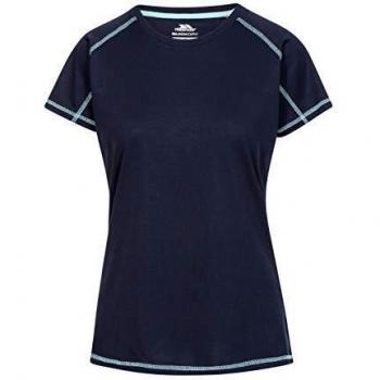 Trespass Viktoria Camiseta de Secado rápido, Azul Marino, Extra-Large para Mujer