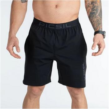 Shorts Premium Hombre Picsil Sport - Pantalones cortos de hombre, diseño premium, fabricados por Picsil, color negro, ideales para deportes y actividades al aire libre