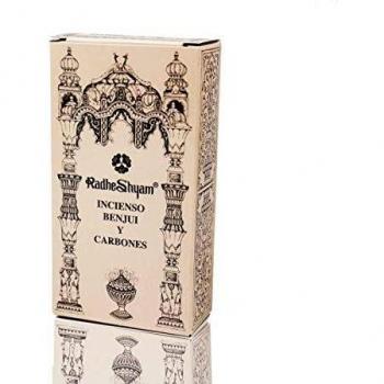 Radhe 1600030 Incienso BENJUI Y CARBONES 100 GR, Multicolor, X-Small