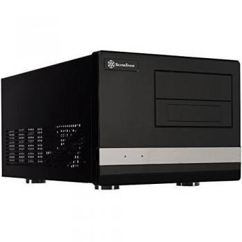 SilverStone SST-SG02B-F USB 3.0 - Carcasa de ordenador cubo Sugo Micro ATX, negro