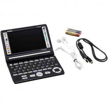 Casio EW-G6600C: Lehrer und Übersetzer - für Englisch, Französisch, Latein, Spanisch und Deutsch / elektronische Wörterbücher / mit USB-Kabel