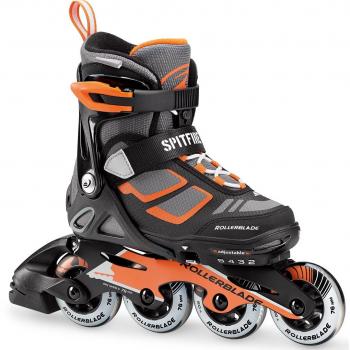 Rollerblade Patines spitfire lx alu negro/naranja 210