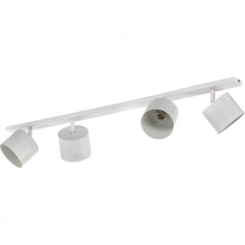 Foco de techo Bot, blanco, 4 luces regulables
