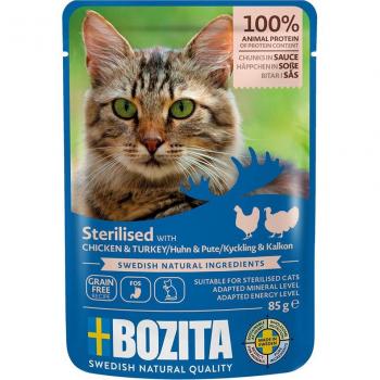 Bozita Sterilised bocaditos en salsa 12 x 85 g - Aves