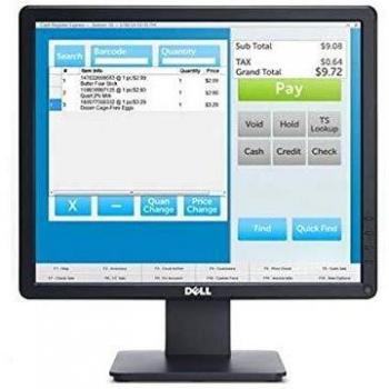 DELL E Series E1715S 17 SXGA LED Monitor - 1280x1024, 5ms, VGA, DisplayPort, Black