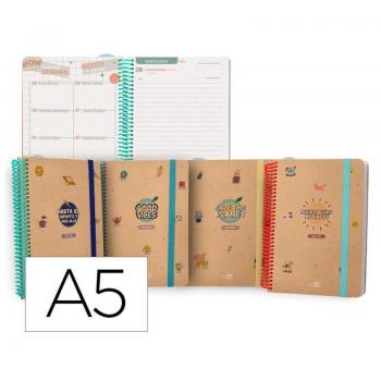 Agenda escolar Lider Clasicc A5 D/P 22/23