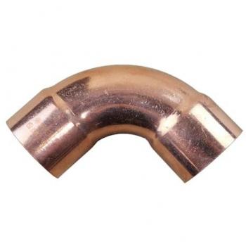 Curva de Cobre 90° I/I DVGW Tipo 5002a - 35 mm