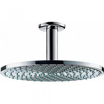 Hansgrohe 27463000 Raindance S 240 Ducha Fija, Montaje en Techo, Cromo, 1 tipo de chorro, ahorro de agua
