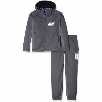 Nike B NSW TRK Suit Poly Chándal, Niños, Gris