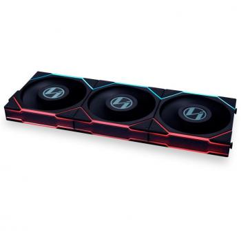 Lian Li UNI TL LCD Pack de 3 Ventiladores Suplementarios 120mm Negro
