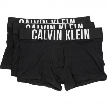 Calvin Klein Men's 3-Pack Intense Power Boxer Trunks - Unisex Underwear - Black - Size: Extra Large