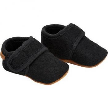 Pantuflas de lana para bebé EN FANT Negro 17/18