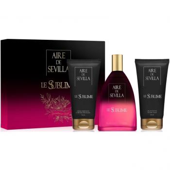 AIRE DE SEVILLA Estuche Le Sublime EDT 150 ml + Gel 150 ml + Body 150 ml