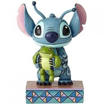 Figura Stitch con Rana Jim Shore 12 cm