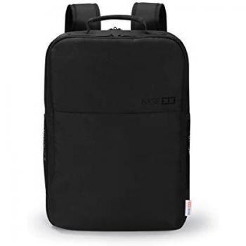 base xx B 15.6 - Mochila para portátil con Compartimento Principal Acolchado con Cierre y 20 litros de Capacidad, Negra