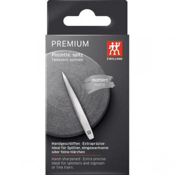 Pinza de Depilar Zwilling TWINOX, Punta Fina, Acero Inoxidable Mate, 90 mm