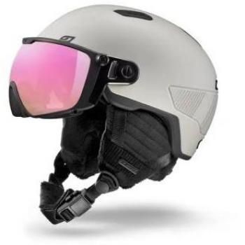 Casco Julbo Globe EVO MIPS Beige con lente Reactiv High Contrast 1-3, talla 54/58