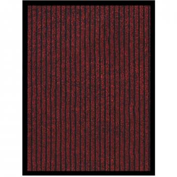 Felpudo estriado rojo 40x60 cm