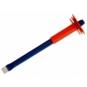 Bellota 8251-300 CP - Cortafrío plano, cromo vanadio, 300 mm, con protector