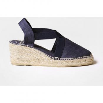 Toni Pons Alpargatas de cuña de mujer TER, tejido con elásticos, tacón de cuña, talla 5 UK/38 EU
