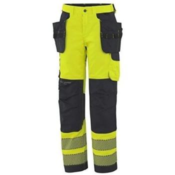 Helly hansen workwear 76433 - Señoras visibilidad trabajan pantalones w pantalones montaje york pantalón, tamaño 50, amarillo,