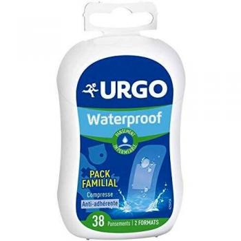 Pansements Impermeables Urgo - Pack Familiar de 38 Unidades con 2 Formatos