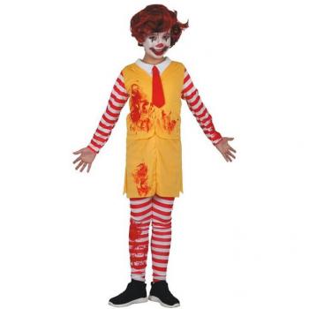 Disfraz Infantil Payaso Zombie para niños
