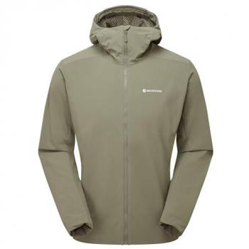 Montane Men's Khamsin Hooded Softshell Jacket - XL, Lightweight and Water-Resistant