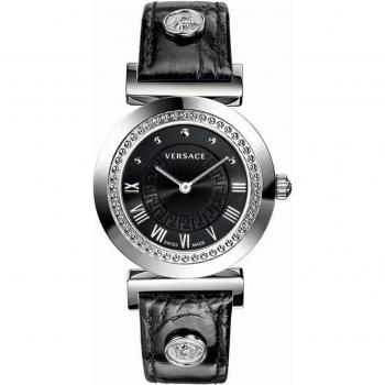 Versace Elegant Swiss Made Women's Watch - Gray, Size: ONE SIZE