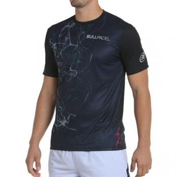 Camiseta de Manga Corta Bullpadel Casiop para Hombre en Color Azul Marino 2XL