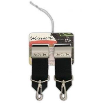 Ju-Ju-Be Be Connected - Clips de cochecito, color plateado