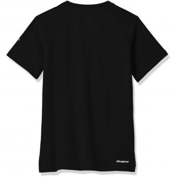 Adidas Yb TR Cool tee Camisa de Golf, Niños, Negro, 116