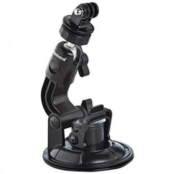 Mantona XL con Ventosa 14 Conector para GoPro  Negro