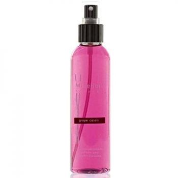 Millefiori Milano Grape Cassis Home Spray 150ml-Natural, Pink, 4.2 x 3.4 x 16.7 cm